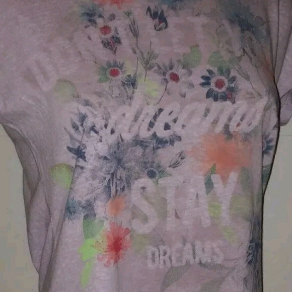 SONOMA DON'T LET DREAMS STAY PETITE XS GRAPHIC TEE - Picture 3 of 3
